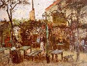 Vincent Van Gogh Terrace of the Cafe on Montmartre oil